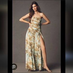 high leg slit wedding dress Wedding Dress Assol With High Leg Slit US 10 main image 0